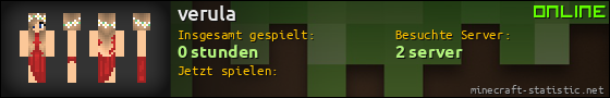 Benutzerleisten 560x90 für verula