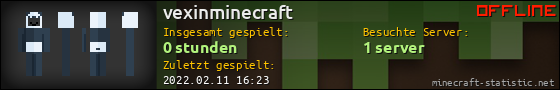 Benutzerleisten 560x90 für vexinminecraft