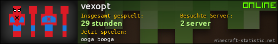 Benutzerleisten 560x90 für vexopt
