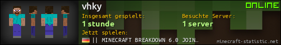 Benutzerleisten 560x90 für vhky