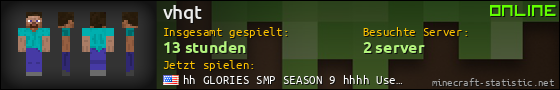 Benutzerleisten 560x90 für vhqt