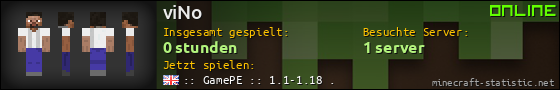 Benutzerleisten 560x90 für viNo