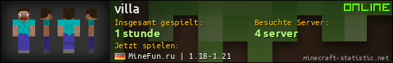Benutzerleisten 560x90 für villa