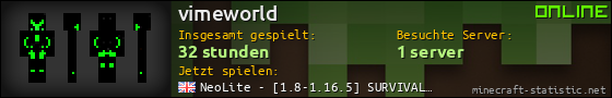 Benutzerleisten 560x90 für vimeworld