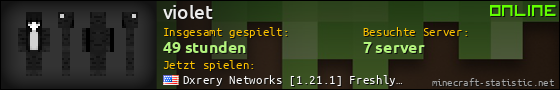 Benutzerleisten 560x90 für violet