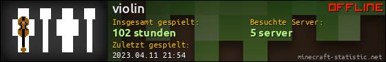 Benutzerleisten 560x90 für violin