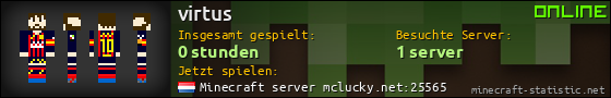 Benutzerleisten 560x90 für virtus