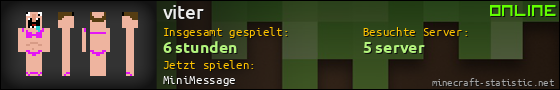 Benutzerleisten 560x90 für viter