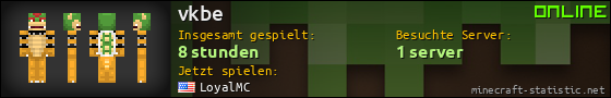 Benutzerleisten 560x90 für vkbe