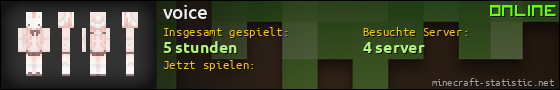 Benutzerleisten 560x90 für voice