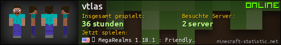 Benutzerleisten 560x90 für vtlas