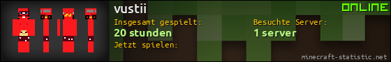 Benutzerleisten 560x90 für vustii