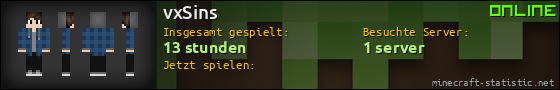 Benutzerleisten 560x90 für vxSins