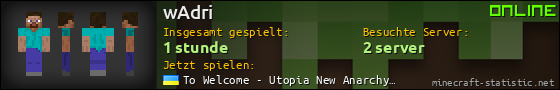 Benutzerleisten 560x90 für wAdri