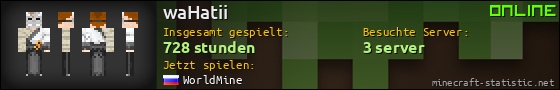 Benutzerleisten 560x90 für waHatii