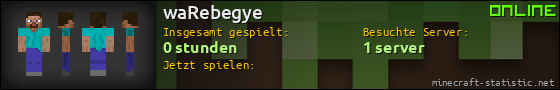 Benutzerleisten 560x90 für waRebegye