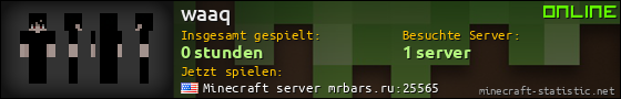 Benutzerleisten 560x90 für waaq