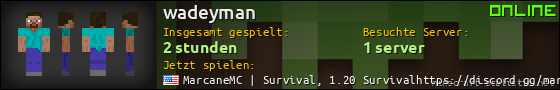 Benutzerleisten 560x90 für wadeyman