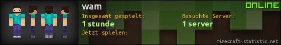 Benutzerleisten 560x90 für wam