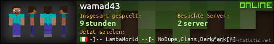 Benutzerleisten 560x90 für wamad43