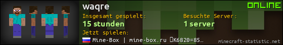 Benutzerleisten 560x90 für waqre
