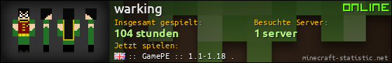 Benutzerleisten 560x90 für warking