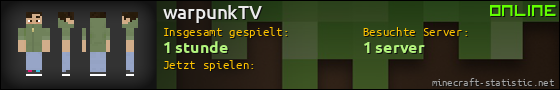 Benutzerleisten 560x90 für warpunkTV