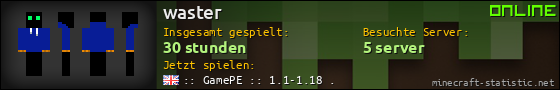 Benutzerleisten 560x90 für waster