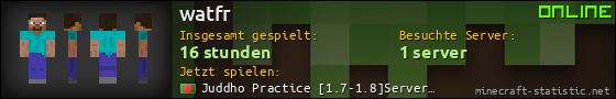 Benutzerleisten 560x90 für watfr