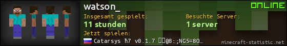 Benutzerleisten 560x90 für watson_