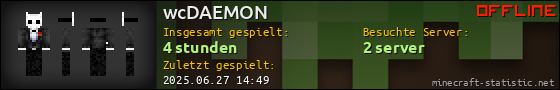 Benutzerleisten 560x90 für wcDAEMON