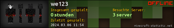 Benutzerleisten 560x90 für we123
