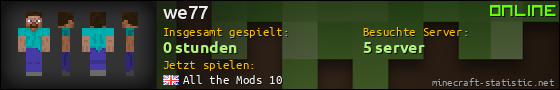 Benutzerleisten 560x90 für we77