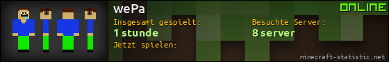Benutzerleisten 560x90 für wePa