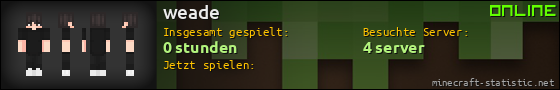 Benutzerleisten 560x90 für weade