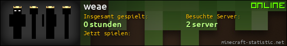 Benutzerleisten 560x90 für weae