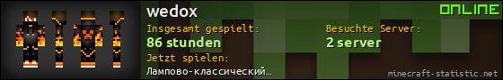 Benutzerleisten 560x90 für wedox