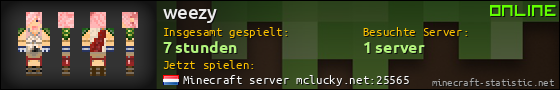 Benutzerleisten 560x90 für weezy