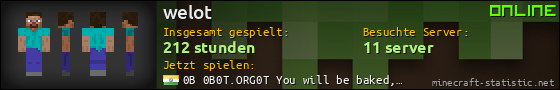 Benutzerleisten 560x90 für welot