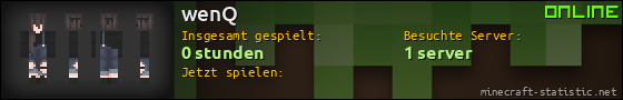 Benutzerleisten 560x90 für wenQ