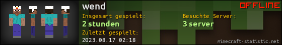 Benutzerleisten 560x90 für wend