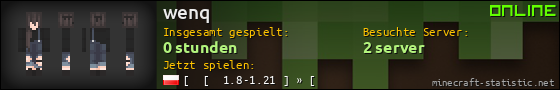 Benutzerleisten 560x90 für wenq
