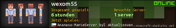 Benutzerleisten 560x90 für wexom55
