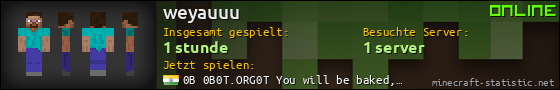 Benutzerleisten 560x90 für weyauuu
