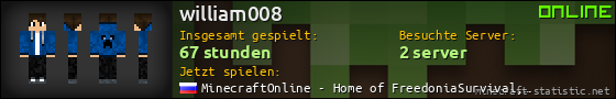Benutzerleisten 560x90 für william008