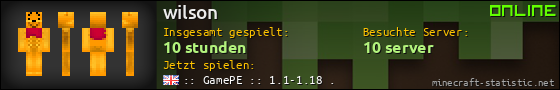 Benutzerleisten 560x90 für wilson