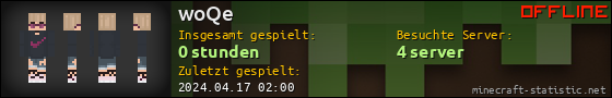 Benutzerleisten 560x90 für woQe