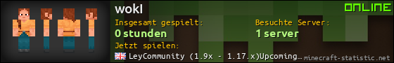 Benutzerleisten 560x90 für wokI