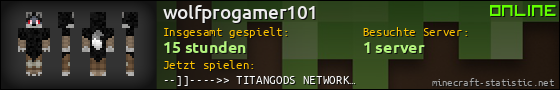 Benutzerleisten 560x90 für wolfprogamer101