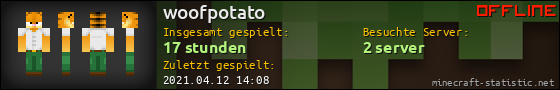 Benutzerleisten 560x90 für woofpotato